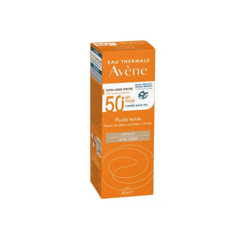 Tinted Fluid - very high protection - Avène - spf50+ - 50ml
