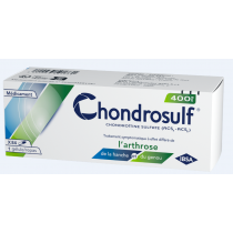 Chondrosulf 400mg - Traitement Symptomatique de l'Arthrose - IBSA - 84 Gélules