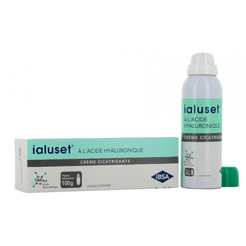Ialuset Cream - Hyaluronic Acid - Pressurized bottle 100g
