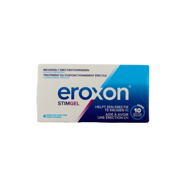Eroxon - Dysfonctionnement Erectile - 4 Tubes Unidoses
