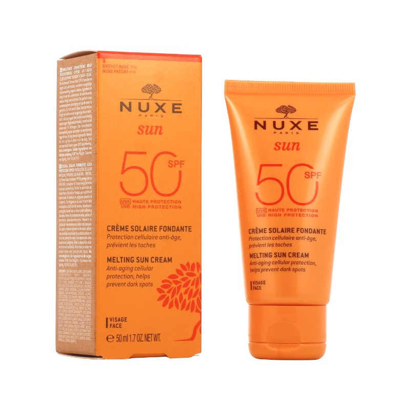 High Protection Melting Face Cream, SPF 50 - Nuxe Sun, 50 ml