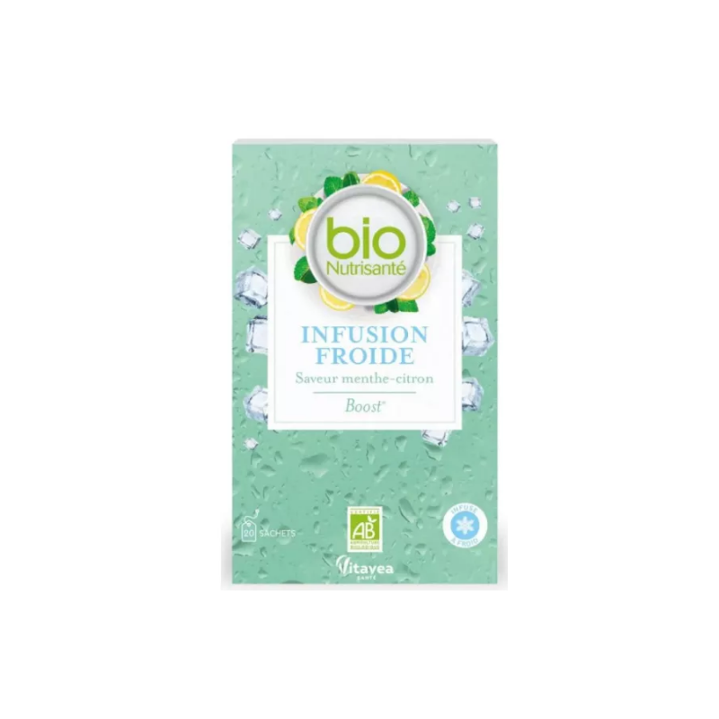 Organic Cold Infusion - Boost - Nutrisanté - 20 teabags