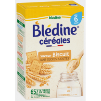 Blédine - Saveur Biscuit - Dès 6 Mois - Blédina - 400 g