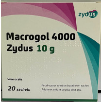 Macrogol 4000 - Constipation - Zydus - 20 sachets