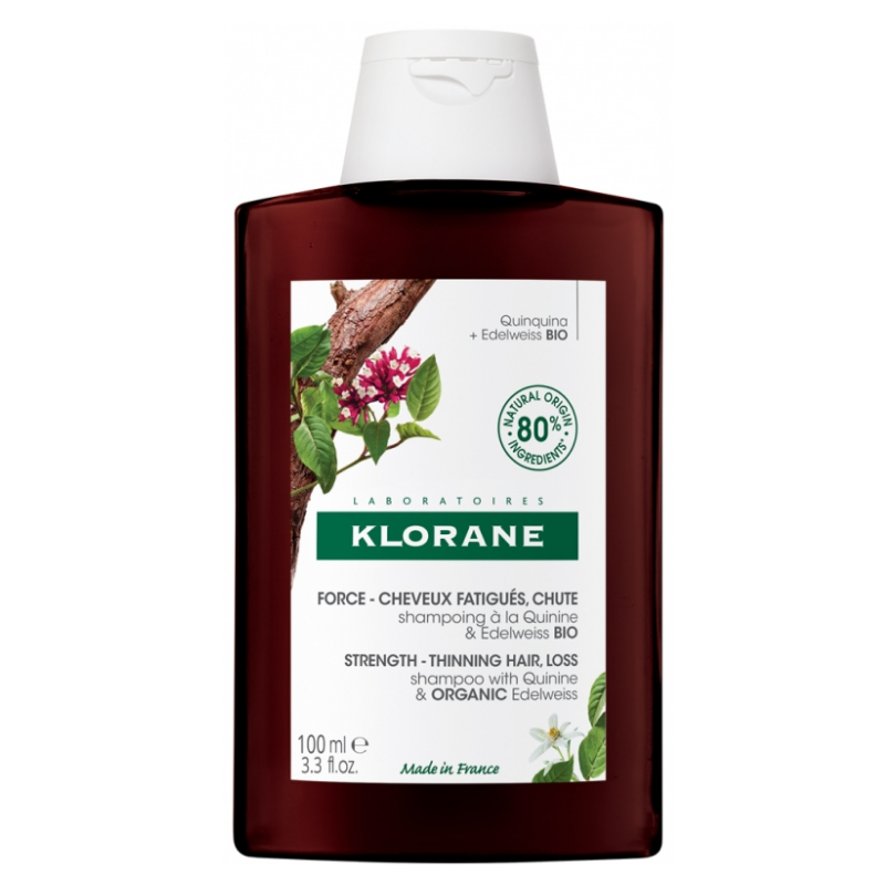 Shampooing à la Quinine - Cheveux fatigués - Klorane - 100ml