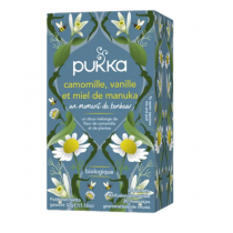 Chamomile Vanilla & Manuka Honey Herbal Tea - Organic - Pukka - 20 Sachets