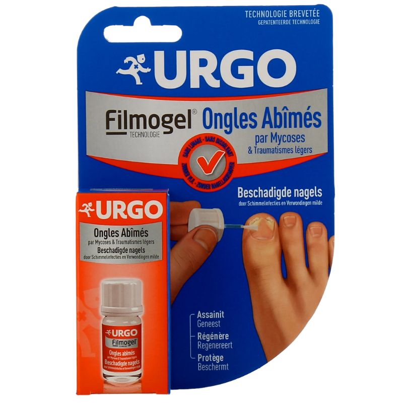 Filmogel - Damaged Nails - Mycosis & Trauma - Urgo - 3.3 ml