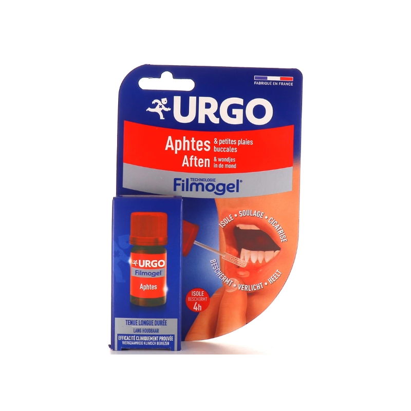 Filmogel - Pansement Liquide - Aphtes - Urgo - 6 ml