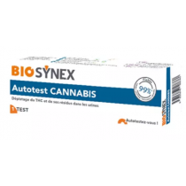 Autotest Cannabis - Dépistage THC - Biosynex - 1 Test