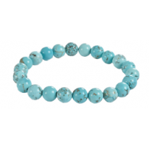 Lithotherapy bracelet - Turquoise 4 mm - PharmaGem
