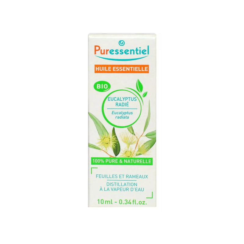 Huile Essentielle - Eucalyptus Radié Bio - Puressentiel - 10 ml