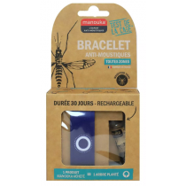 Bracelet Anti-moustiques - Toutes Zones - Manouka - 1 Bracelet Rechargeable