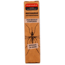 Recharge Anti-moustiques - Pour Bracelet - Manouka - 30 Jours