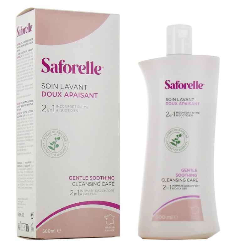 Gentle Cleansing Care - Irritations & Everyday - Saforelle - 500 ml