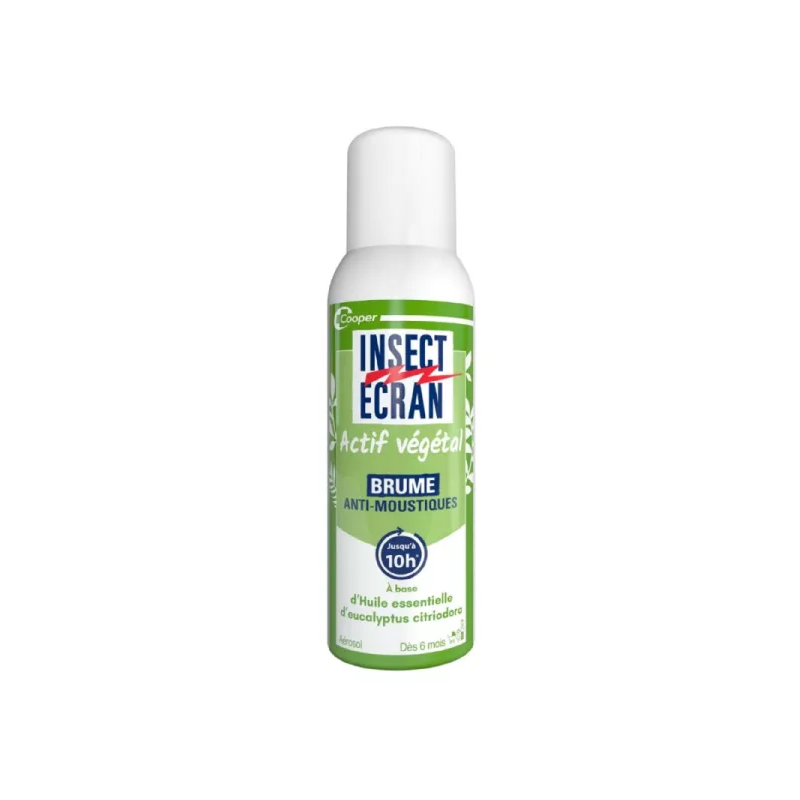 Brume Anti-Moustiques Actif Végétal - Insect Ecran - 100 ml