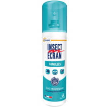 Répulsif Anti-moustiques Familles - Zones Tempérées & Europe - Insect Ecran - 100 ml