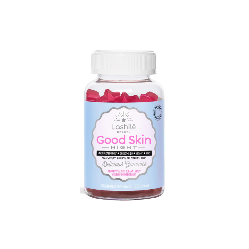 Good Skin Night - Revitalised skin at night - Lashilé - 60 gummies