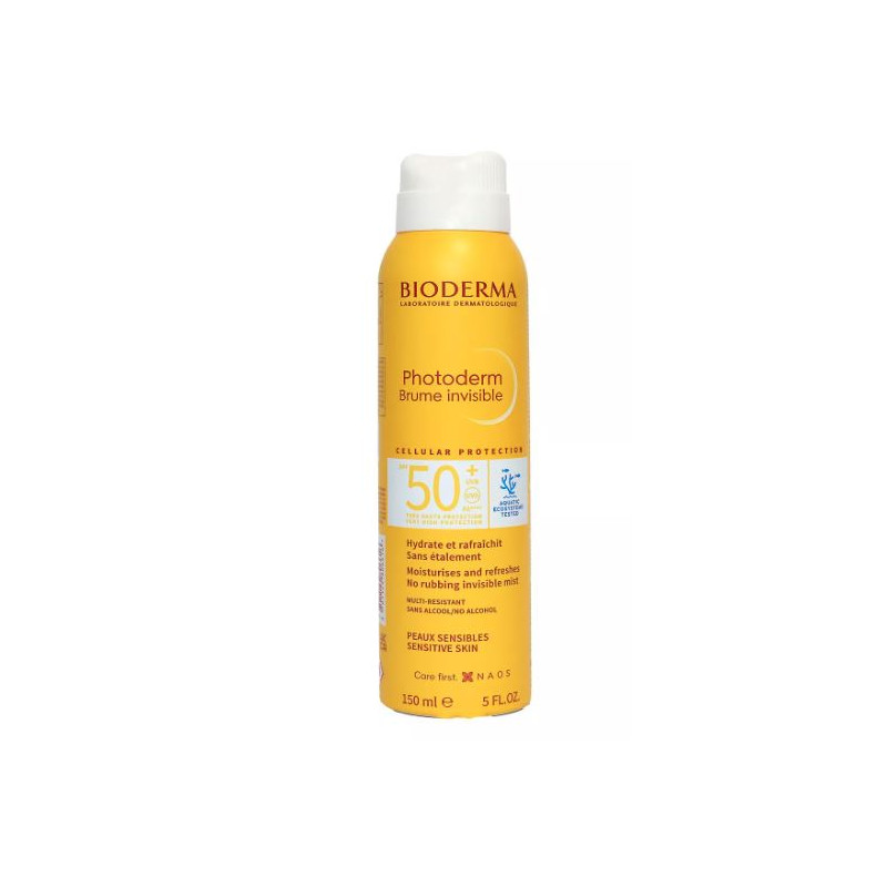 Photoderm Brume invisible - SPF 50+ - Peaux Sensibles - Bioderma - 150 ml