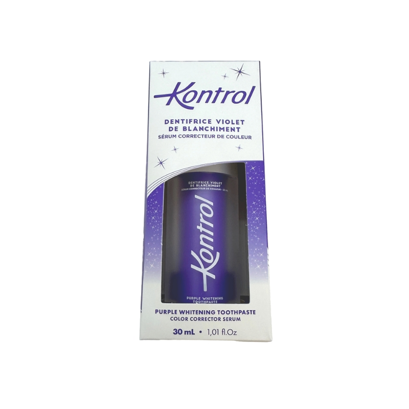 Dentifrice Violet de Blanchiment - Sérum Correcteur de Couleur - Kontrol - 30 ml