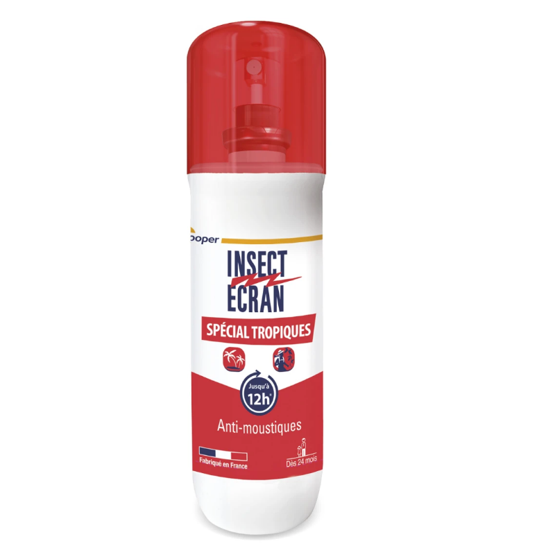 Insect Ecran - Répulsif Peau Spécial Tropiques - 75 ml