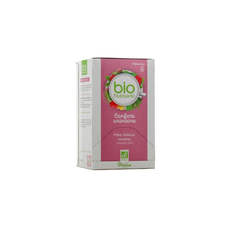 Infusion Bio Confort Urinaire - Nutrisanté - 20 sachets