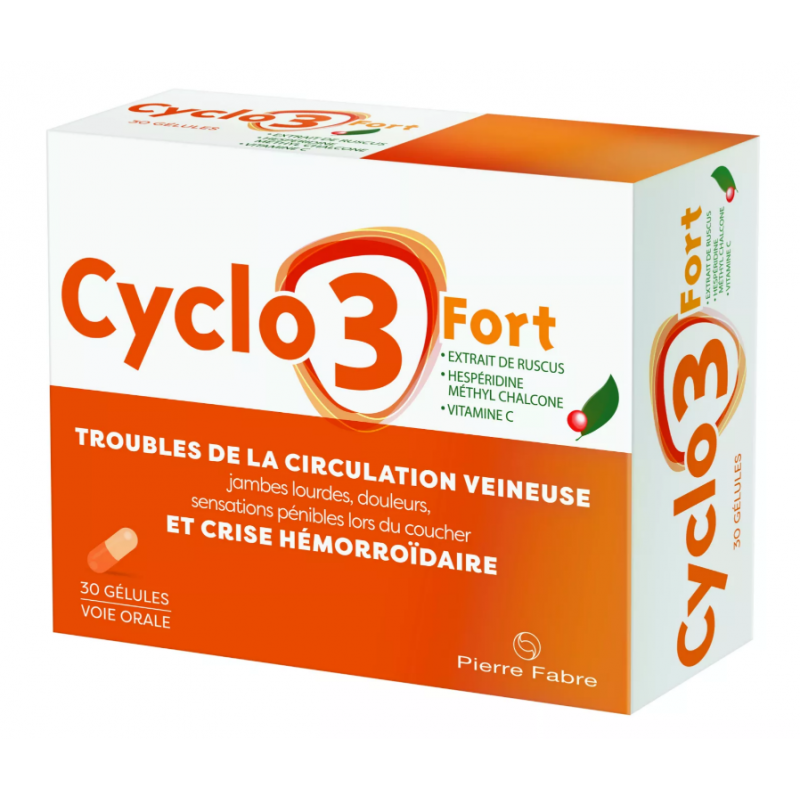 Cyclo 3 Fort Jambes Lourdes, 30 Gélules