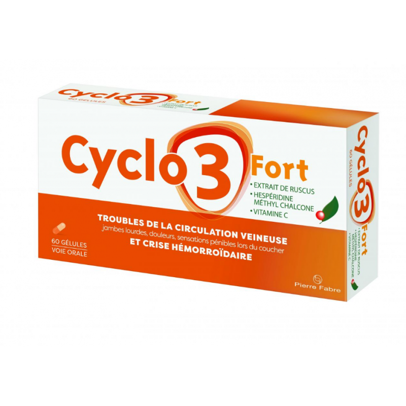 Cyclo 3 Fort Jambes Lourdes, 60 Gélules