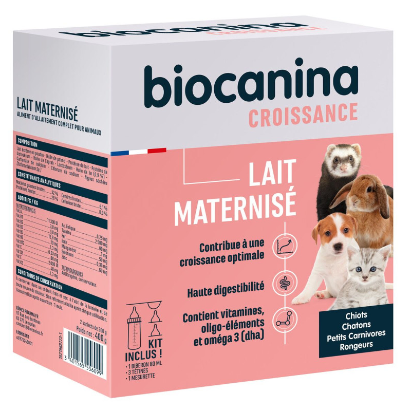 Infant Formula - biocanina Croissance - 2 Sachets Of 200g