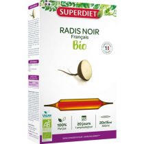SuperDiet Black Radish Organic - 20 x 10 ml Vials