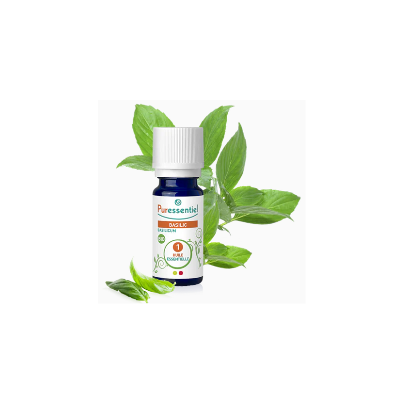 Organic Basil Essential Oil - Puressentiel - 5 ml