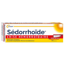 Crème Crise hémorroïdaire - Sédorrhoïde - 30g