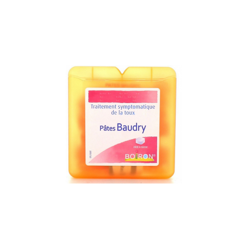 Pâte Baudry - Adjuvant au Traitement de la Toux - Boiron - 70g