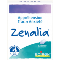Zenalia - Trac, Apprehension and Anxiety - Boiron - 30 Sublingual Tablets