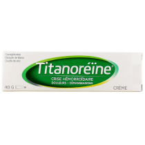 Crème Crise Hémorroïdaire - Titanoréïne - 40g