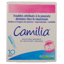Boiron Camilia – for baby teething pain – 10 Doses