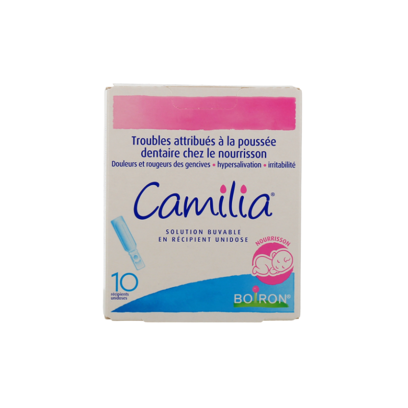 Boiron Camilia – for baby teething pain – 10 Doses