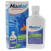Syrup - Heartburn, Acid Reflux - Maalox - 250 ml