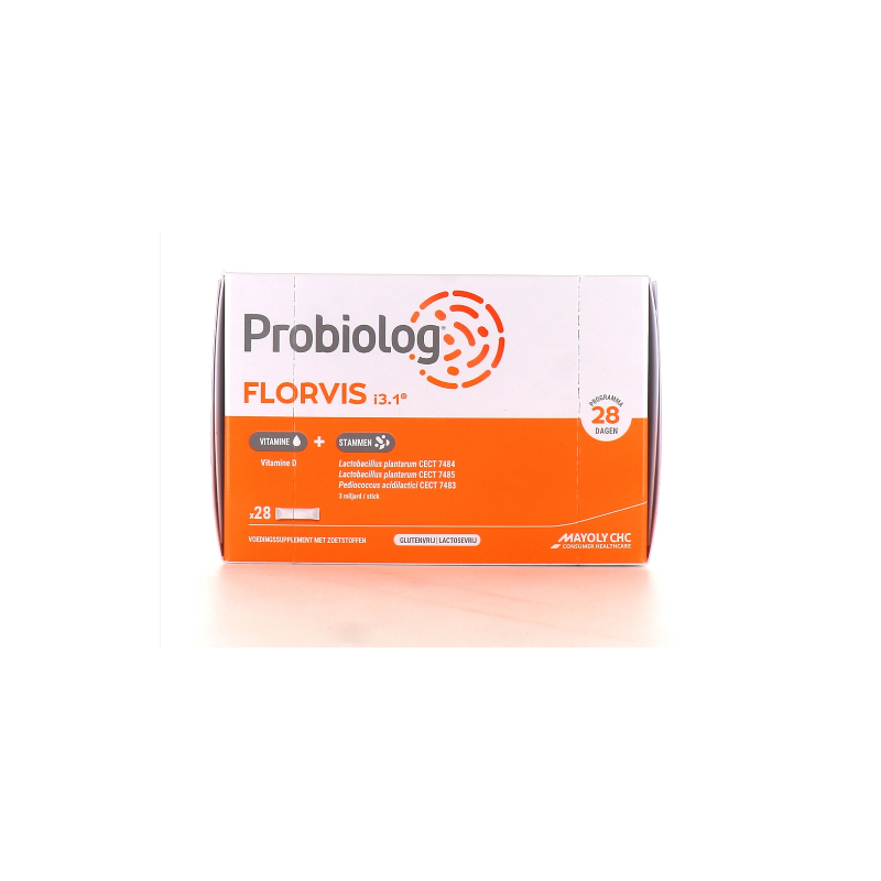 Probiolog FLORVIS i3.1 - 28 Sticks De Poudre Orodispersible