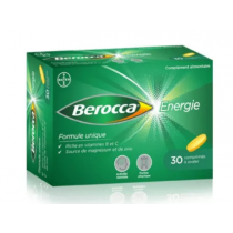 Berocca Energie - Fatigue Passagère - Boite de 30 comprimés