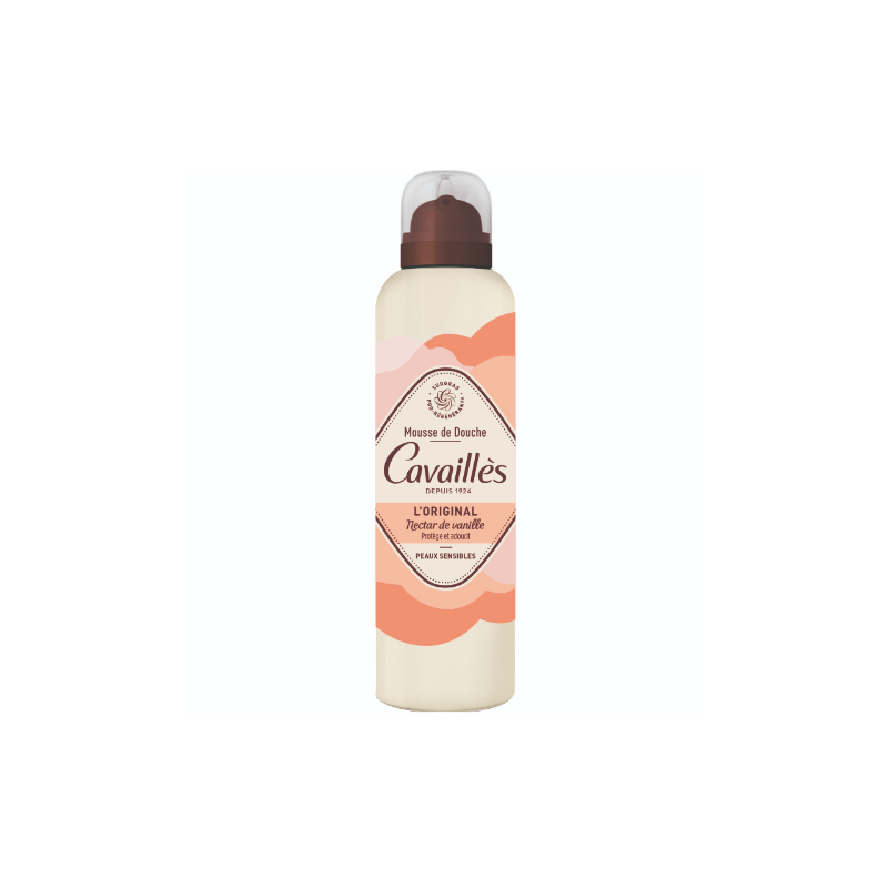 L'original Shower Mousse - Vanilla Nectar - Sensitive Skin - Cavaillès - 200 ml