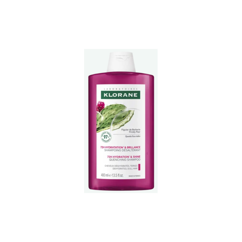 Prickly Pear Shampoo - Moisture & Shine - Klorane - 400 ml