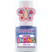 Vernis à Ongles - A base d'eau - Papillon Bleue - Innoxa - 1 Vernis