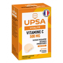 Vitamine C 500mg - Vitalité - UPSA - 20 comprimés à croquer