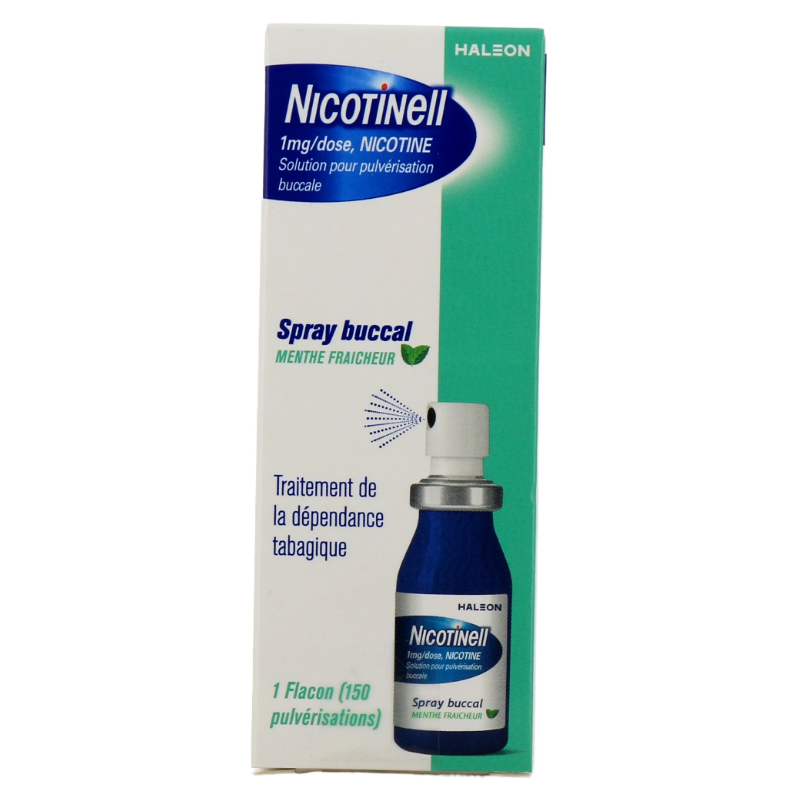 Oral Spray 1mg/dose - Treatment of tobacco dependence - Nicotinell - 1 bottle