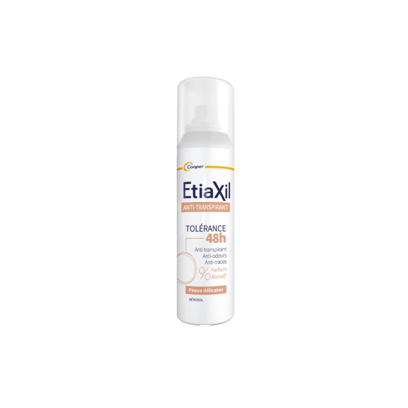 Deodorant 48h Tolerance - Anti-Perspirant - Sensitive Skin - Etiaxil - 150 ml