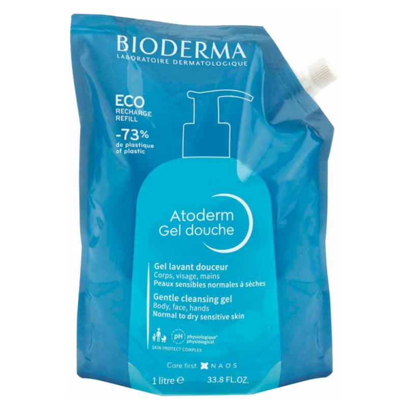 Gentle Cleansing Gel Refill - Atoderm - Bioderma - 1 Litre