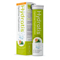 Hydratis Citronnelle & Gingembre - optimise l'hydratation - 20 pastilles effervescentes