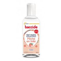 Hydroalcoholic Hand Gel - No Rinse - Baccide Peach Scent - Cooper - 100ml