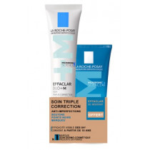 Soin Correcteur Anti-Imperfections  - Effaclar Duo+M - La Roche Posay - 40ml+gel moussant 50ml offert