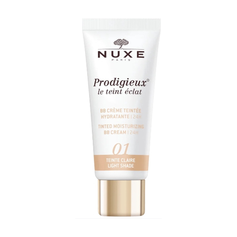 BB crème Teintée Hydratante Prodigieux - Teinte Claire - Nuxe - 30 ml